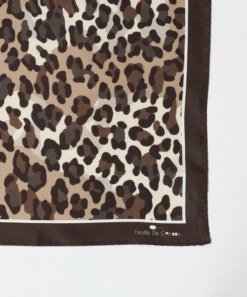 green label relaxing / グリーンレーベル リラクシング マフラー・ショール・スヌード・ストール | ＜Feuille de Cocoon＞スカーフ | 詳細2