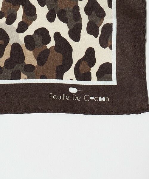 green label relaxing / グリーンレーベル リラクシング マフラー・ショール・スヌード・ストール | ＜Feuille de Cocoon＞スカーフ | 詳細3