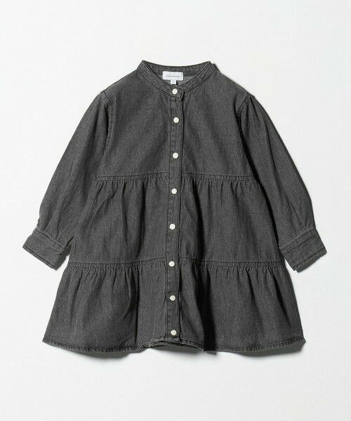 green label relaxing / グリーンレーベル リラクシング チュニック | デニム ティアード チュニック ワンピ / キッズ  100cm-160cm | 詳細7