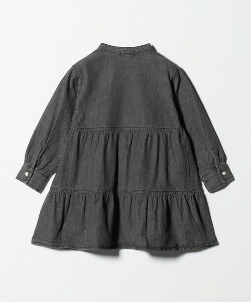green label relaxing / グリーンレーベル リラクシング チュニック | デニム ティアード チュニック ワンピ / キッズ  100cm-160cm | 詳細8