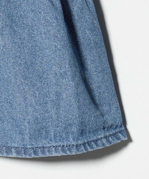 green label relaxing / グリーンレーベル リラクシング チュニック | デニム ティアード チュニック ワンピ / キッズ  100cm-160cm | 詳細21