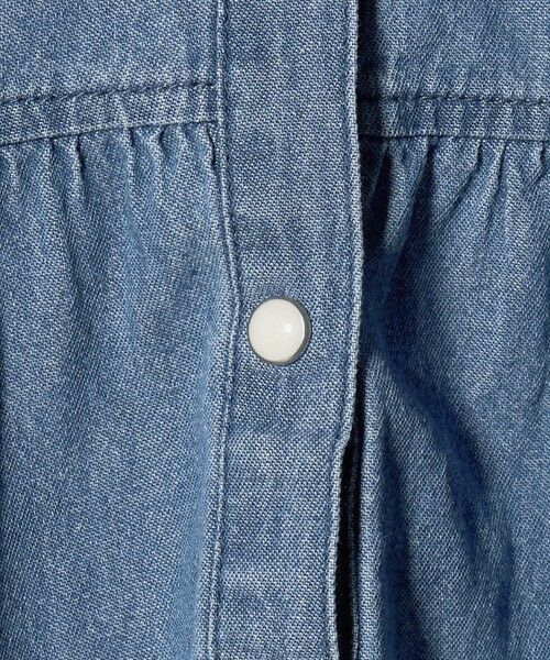 green label relaxing / グリーンレーベル リラクシング チュニック | デニム ティアード チュニック ワンピ / キッズ  100cm-160cm | 詳細23