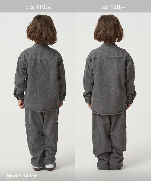 green label relaxing / グリーンレーベル リラクシング シャツ・ブラウス | デニムシャツ / キッズ 100cm-160cm | 詳細5