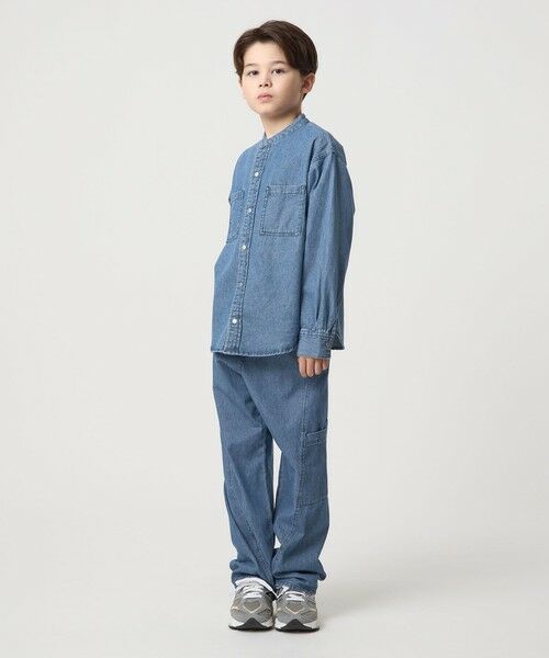 green label relaxing / グリーンレーベル リラクシング シャツ・ブラウス | デニムシャツ / キッズ 100cm-160cm | 詳細13