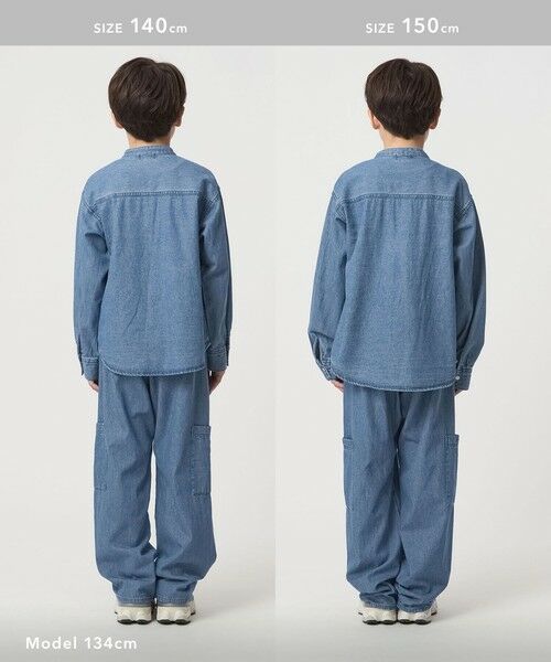 green label relaxing / グリーンレーベル リラクシング シャツ・ブラウス | デニムシャツ / キッズ 100cm-160cm | 詳細16