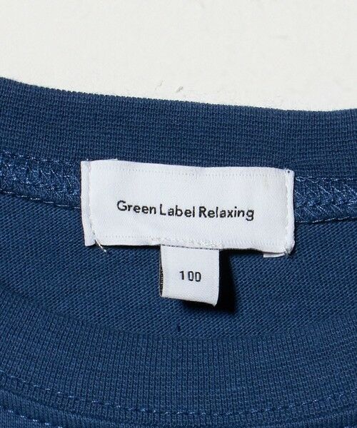 green label relaxing / グリーンレーベル リラクシング カットソー | テンジク ロゴプリント Tシャツ / キッズ  100cm-130cm | 詳細19