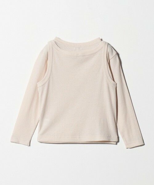 green label relaxing / グリーンレーベル リラクシング カットソー | シースルー ロンT＋タンク セット / キッズ  100cm-160cm | 詳細16