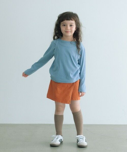 green label relaxing / グリーンレーベル リラクシング カットソー | シースルー ロンT＋タンク セット / キッズ  100cm-160cm | 詳細19