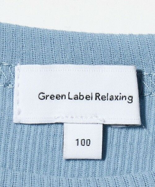 green label relaxing / グリーンレーベル リラクシング カットソー | シースルー ロンT＋タンク セット / キッズ  100cm-160cm | 詳細27