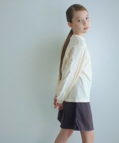 green label relaxing / グリーンレーベル リラクシング カットソー | 袖フリル ロンT / キッズ  100cm-160cm