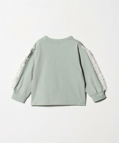 green label relaxing / グリーンレーベル リラクシング カットソー | 袖フリル ロンT / キッズ  100cm-160cm | 詳細21