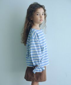 green label relaxing / グリーンレーベル リラクシング カットソー | ボーダー キャンディスリーブ Tシャツ / キッズ  100cm-160cm◎