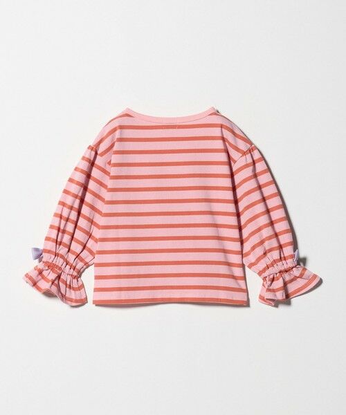 green label relaxing / グリーンレーベル リラクシング カットソー | ボーダー キャンディスリーブ Tシャツ / キッズ  100cm-160cm◎ | 詳細6