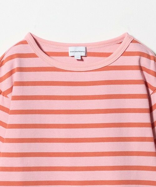 green label relaxing / グリーンレーベル リラクシング カットソー | ボーダー キャンディスリーブ Tシャツ / キッズ  100cm-160cm◎ | 詳細7