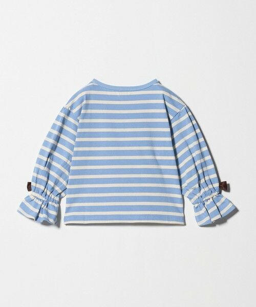 green label relaxing / グリーンレーベル リラクシング カットソー | ボーダー キャンディスリーブ Tシャツ / キッズ  100cm-160cm◎ | 詳細12