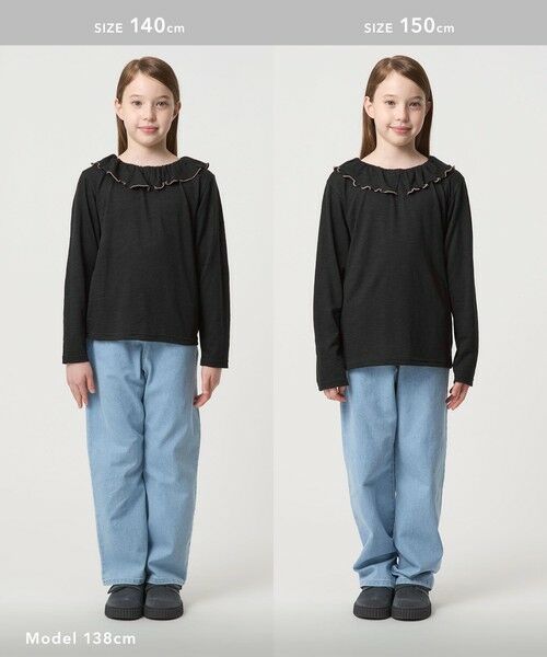 green label relaxing / グリーンレーベル リラクシング カットソー | エリ付きトップス / キッズ  100cm-160cm | 詳細4