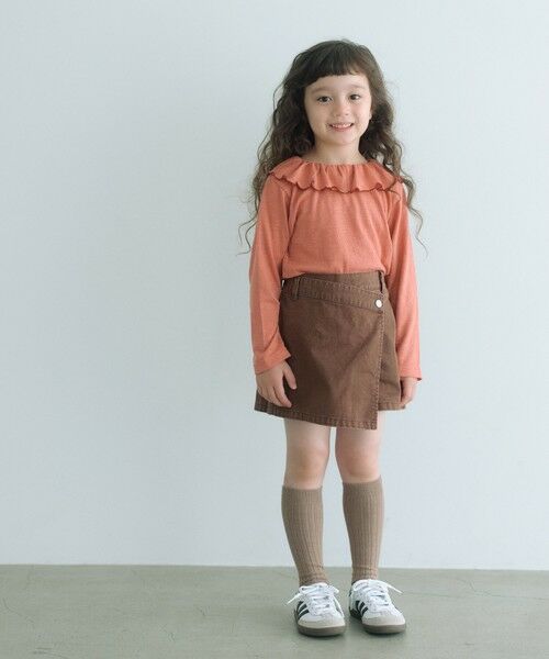 green label relaxing / グリーンレーベル リラクシング カットソー | エリ付きトップス / キッズ  100cm-160cm | 詳細11