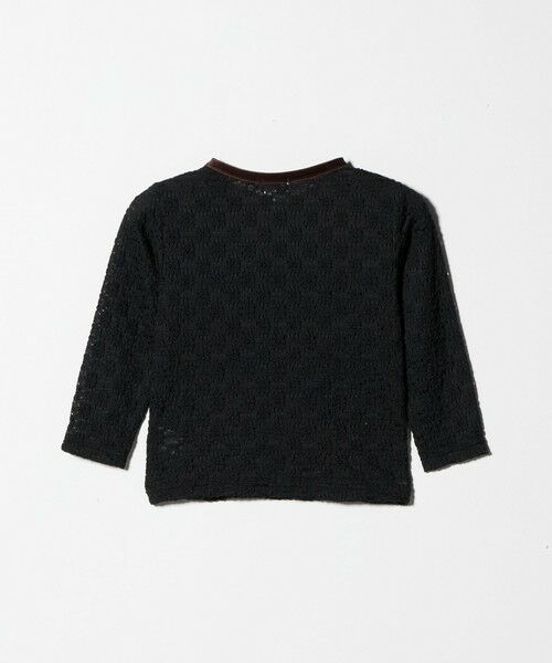 green label relaxing / グリーンレーベル リラクシング カットソー | 花柄 ジャガードトップス / キッズ 100cm-160cm | 詳細14