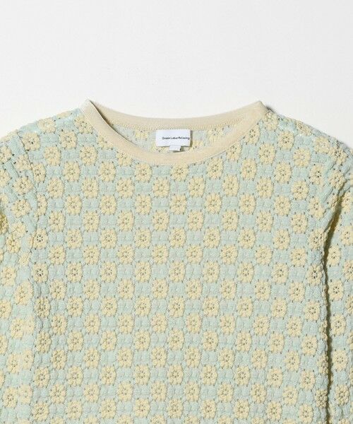 green label relaxing / グリーンレーベル リラクシング カットソー | 花柄 ジャガードトップス / キッズ 100cm-160cm | 詳細23