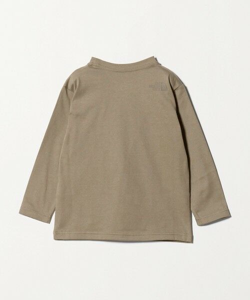 green label relaxing / グリーンレーベル リラクシング カットソー | ＜THE NORTH FACE＞ロングスリーブ スモールスクエア ロゴティー / キッズ  110cm-120cm | 詳細9