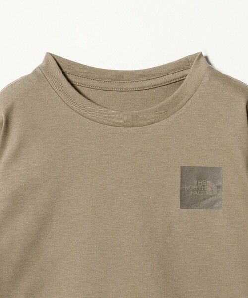 green label relaxing / グリーンレーベル リラクシング カットソー | ＜THE NORTH FACE＞ロングスリーブ スモールスクエア ロゴティー / キッズ  110cm-120cm | 詳細10