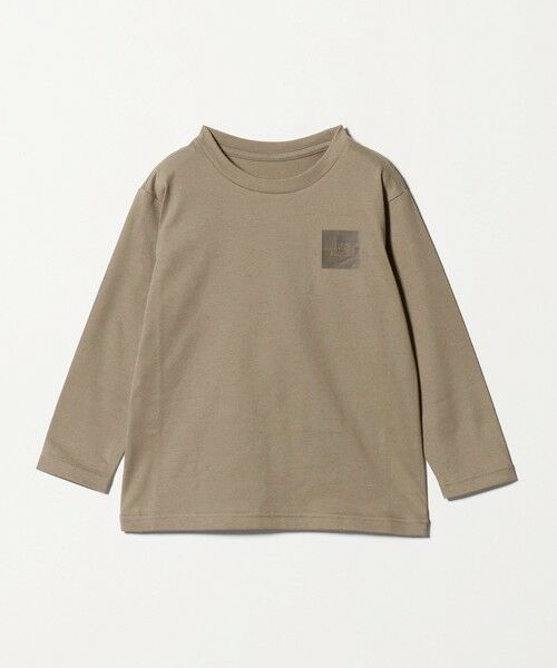 green label relaxing/グリーンレーベル リラクシング <THE NORTH FACE>ロングスリーブ スモールスクエア ロゴティー / キッズ 110cm-120cm MOCA 110cm green label relaxing/グリーンレーベル リラクシング <THE NORTH FACE>ロングスリーブ スモールスクエア ロゴティー / キッズ 110cm-120cm MOCA 110cm