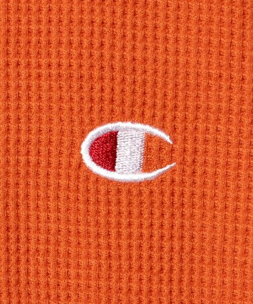 green label relaxing / グリーンレーベル リラクシング カットソー | ＜Champion＞ワッフル ロングスリーブTシャツ / キッズ  110cm-130cm | 詳細14