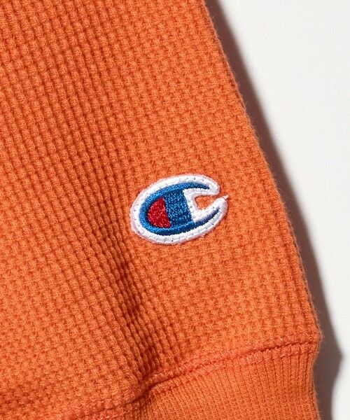 green label relaxing / グリーンレーベル リラクシング カットソー | ＜Champion＞ワッフル ロングスリーブTシャツ / キッズ  110cm-130cm | 詳細13