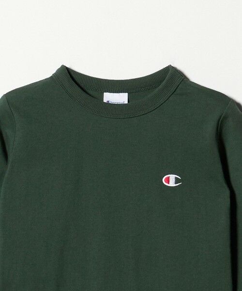 green label relaxing / グリーンレーベル リラクシング カットソー | ＜Champion＞ロングスリーブ Tシャツ / キッズ  110cm-130cm | 詳細6