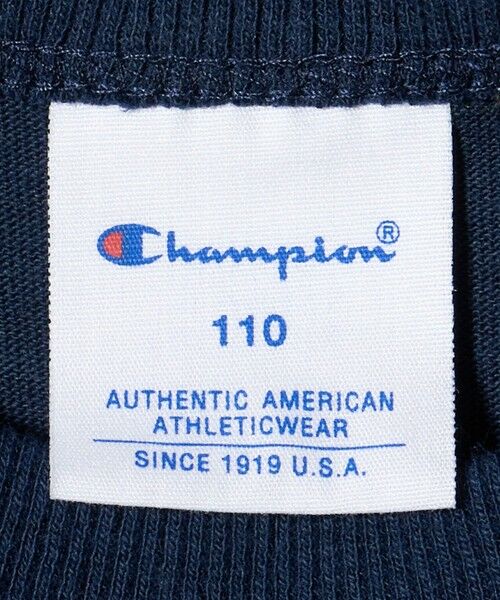 green label relaxing / グリーンレーベル リラクシング カットソー | ＜Champion＞ロングスリーブ Tシャツ / キッズ  110cm-130cm | 詳細20