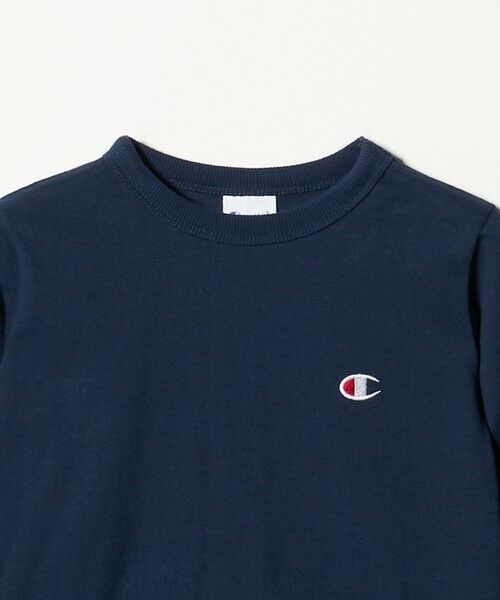 green label relaxing / グリーンレーベル リラクシング カットソー | ＜Champion＞ロングスリーブ Tシャツ / キッズ  110cm-130cm | 詳細15