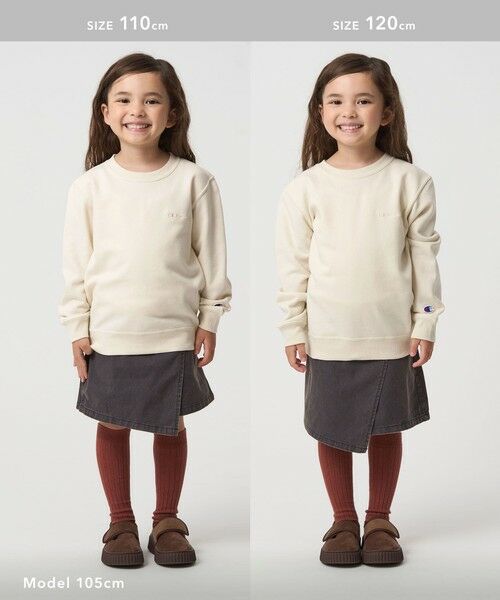 green label relaxing / グリーンレーベル リラクシング スウェット | ＜Champion＞クルーネック スウェット / トレーナー / キッズ  110cm-130cm | 詳細3