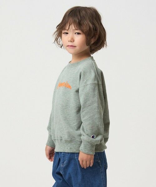 green label relaxing / グリーンレーベル リラクシング スウェット | ＜Champion＞クルーネック スウェット / トレーナー / キッズ  110cm-130cm | 詳細8