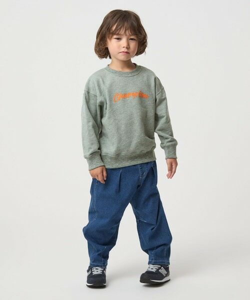 green label relaxing / グリーンレーベル リラクシング スウェット | ＜Champion＞クルーネック スウェット / トレーナー / キッズ  110cm-130cm | 詳細9