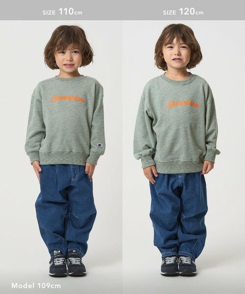 green label relaxing / グリーンレーベル リラクシング スウェット | ＜Champion＞クルーネック スウェット / トレーナー / キッズ  110cm-130cm | 詳細10