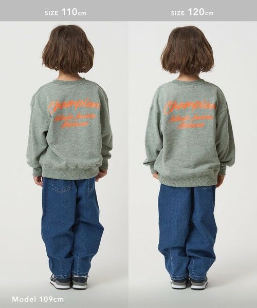green label relaxing / グリーンレーベル リラクシング スウェット | ＜Champion＞クルーネック スウェット / トレーナー / キッズ  110cm-130cm | 詳細12