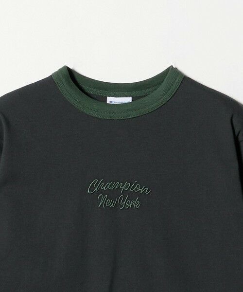 green label relaxing / グリーンレーベル リラクシング カットソー | ＜Champion＞ロングスリーブ Tシャツ  / キッズ  110cm-130cm | 詳細7