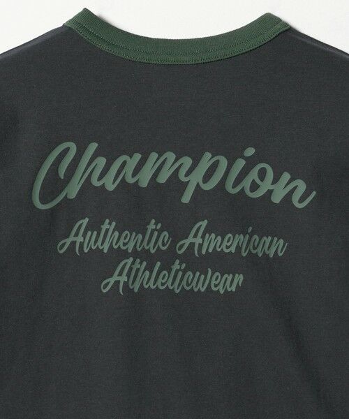 green label relaxing / グリーンレーベル リラクシング カットソー | ＜Champion＞ロングスリーブ Tシャツ  / キッズ  110cm-130cm | 詳細9