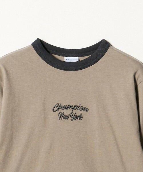 green label relaxing / グリーンレーベル リラクシング カットソー | ＜Champion＞ロングスリーブ Tシャツ  / キッズ  110cm-130cm | 詳細13
