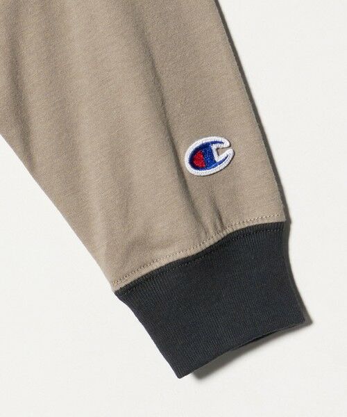 green label relaxing / グリーンレーベル リラクシング カットソー | ＜Champion＞ロングスリーブ Tシャツ  / キッズ  110cm-130cm | 詳細14
