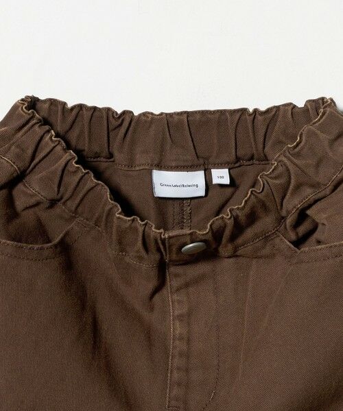 green label relaxing / グリーンレーベル リラクシング その他パンツ | マチツキ ツイル パンツ / キッズ  100cm-160cm | 詳細11