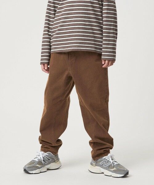 green label relaxing / グリーンレーベル リラクシング その他パンツ | マチツキ ツイル パンツ / キッズ  100cm-160cm | 詳細3