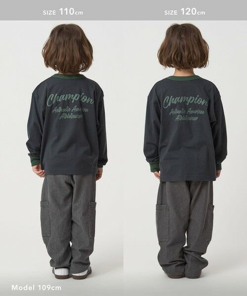 green label relaxing / グリーンレーベル リラクシング デニムパンツ | デニム カーゴパンツ / キッズ  100cm-160cm | 詳細7