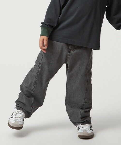 green label relaxing / グリーンレーベル リラクシング デニムパンツ | デニム カーゴパンツ / キッズ  100cm-160cm | 詳細2