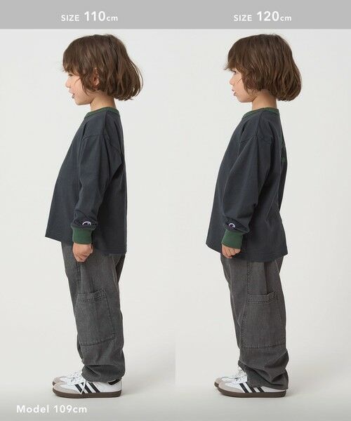 green label relaxing / グリーンレーベル リラクシング デニムパンツ | デニム カーゴパンツ / キッズ  100cm-160cm | 詳細6