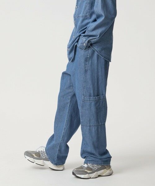 green label relaxing / グリーンレーベル リラクシング デニムパンツ | デニム カーゴパンツ / キッズ  100cm-160cm | 詳細16