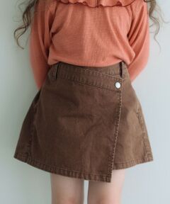 green label relaxing / グリーンレーベル リラクシング ショート・ハーフ・半端丈パンツ | ツイルラップ キュロットパンツ / キッズ  100cm-160cm