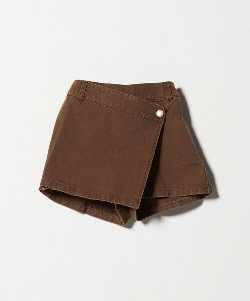 green label relaxing / グリーンレーベル リラクシング ショート・ハーフ・半端丈パンツ | ツイルラップ キュロットパンツ / キッズ  100cm-160cm | 詳細17