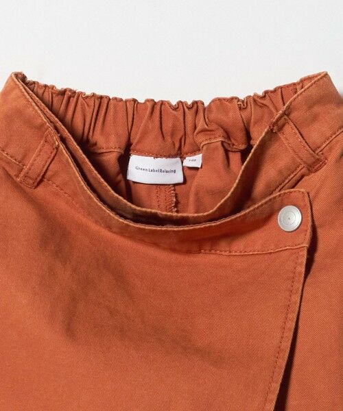 green label relaxing / グリーンレーベル リラクシング ショート・ハーフ・半端丈パンツ | ツイルラップ キュロットパンツ / キッズ  100cm-160cm | 詳細29