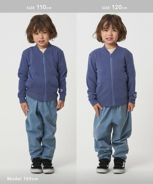 green label relaxing / グリーンレーベル リラクシング カーディガン・ボレロ | ＜Champion＞ジップ スウェット カーディガン / キッズ  110cm-130cm | 詳細7
